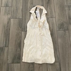 Bamba cream dress